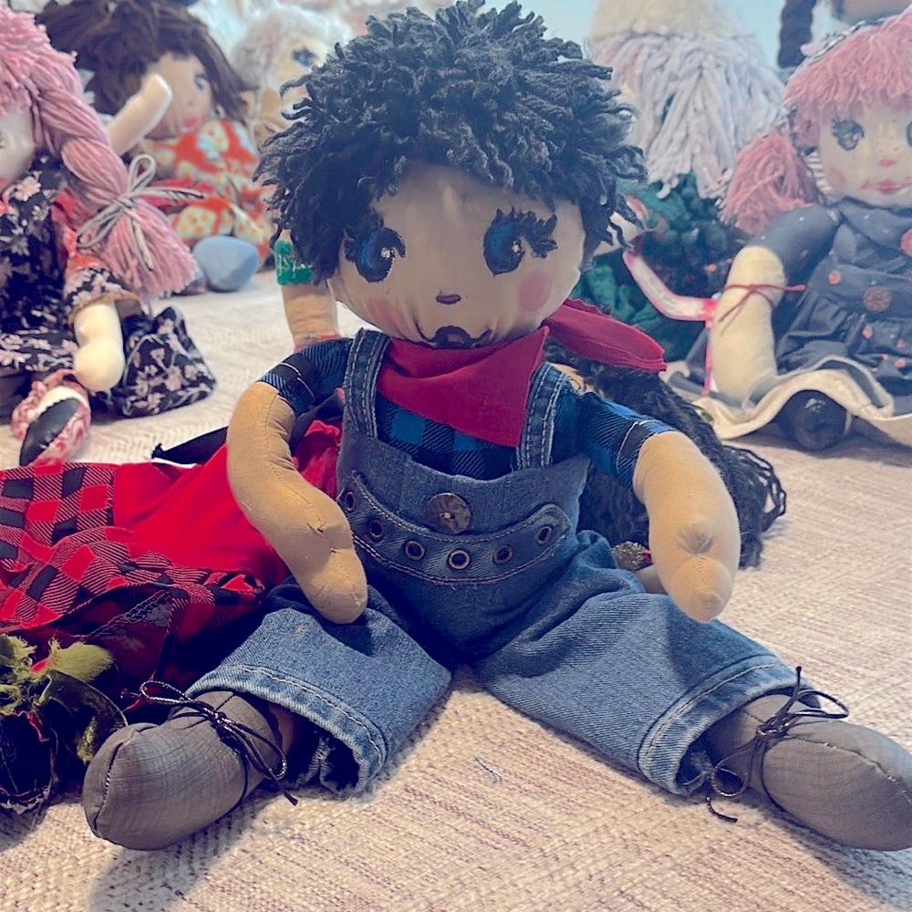 Handcrafted Boy Rag Doll - Picture 3 of 4